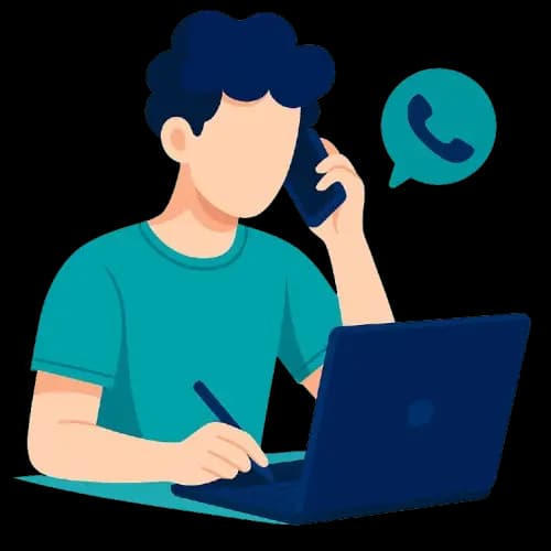 Konsultant Auto-Czewa przy laptopie